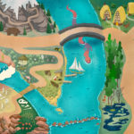 Kid’s Playmap Design – Realm of the River Dragon