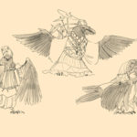 Four Kingdoms of Creature Adventurer Character Designs