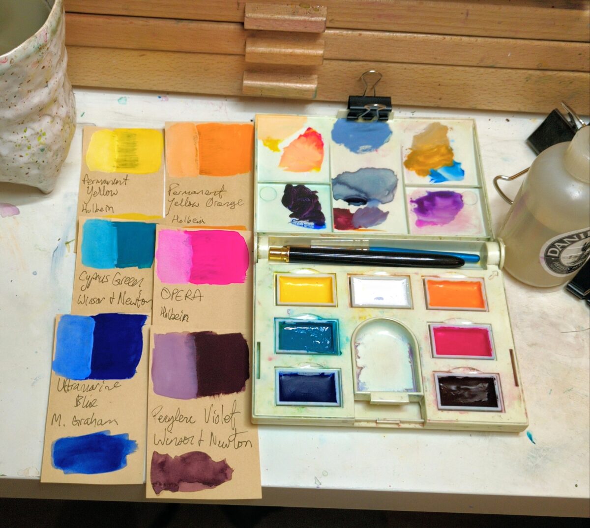 New limited gouache palette