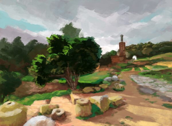 Landscape studies from 2014