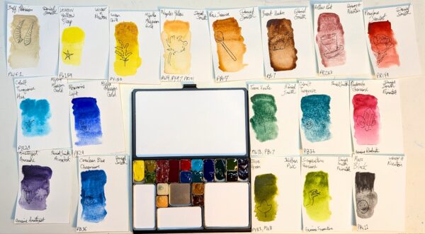 new watercolour palette